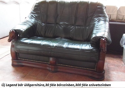 Bőr-börze legend bőr ülőgarnitúra