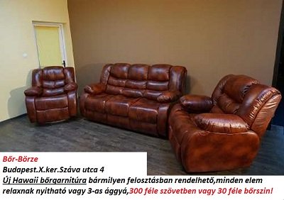 Hawaii bőr ülőgarnitúra
