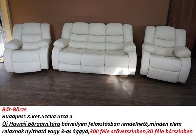 Hawaii bőr ülőgarnitúra